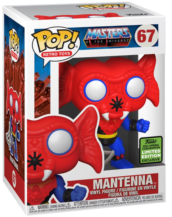 Masters Of The Universe: Mantenna #67 (2021 Spring Convention Exclusive) - In Box - Funko Pop