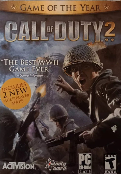 Call Of Duty 2 (Game Of The Year) - (CIB) (PC)