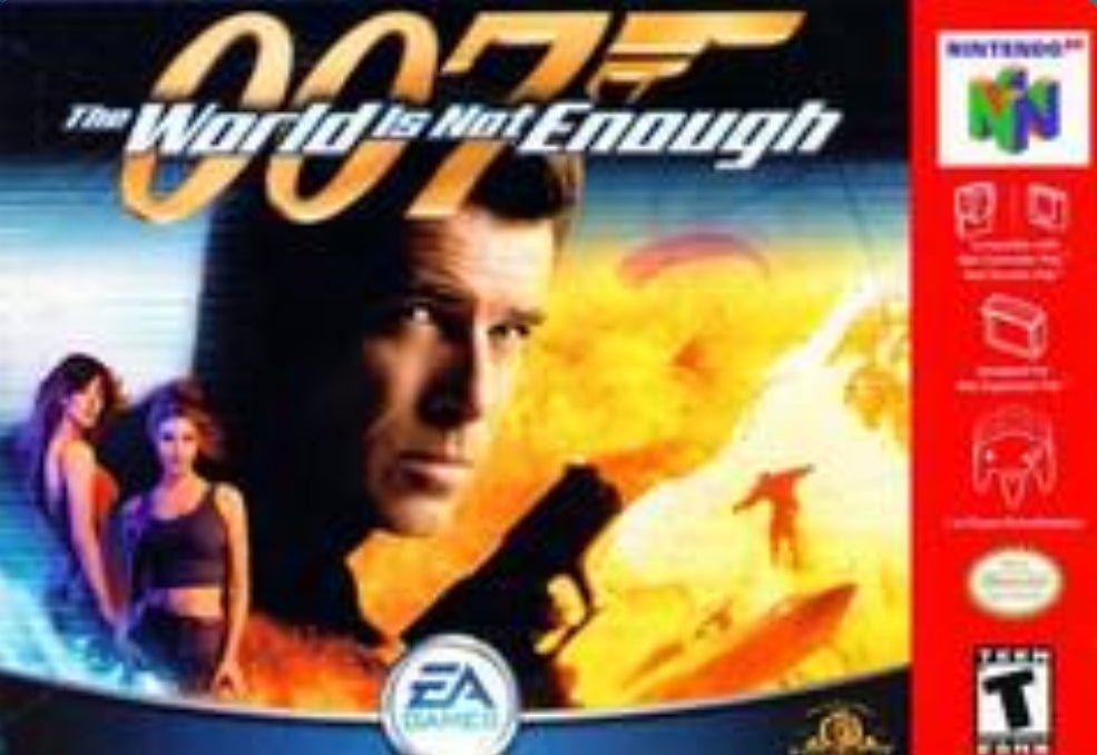 007 World Is Not Enough - Cart Only - Nintendo 64