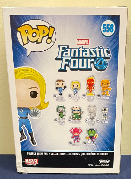 Marvel Fantastic Four: Invisible Girl #558 - In Box - Funko Pop