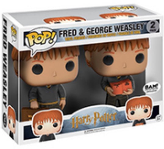 Harry Potter: Fred & George Wesley (BAM! Exclusive) - With Box - Funko Pop