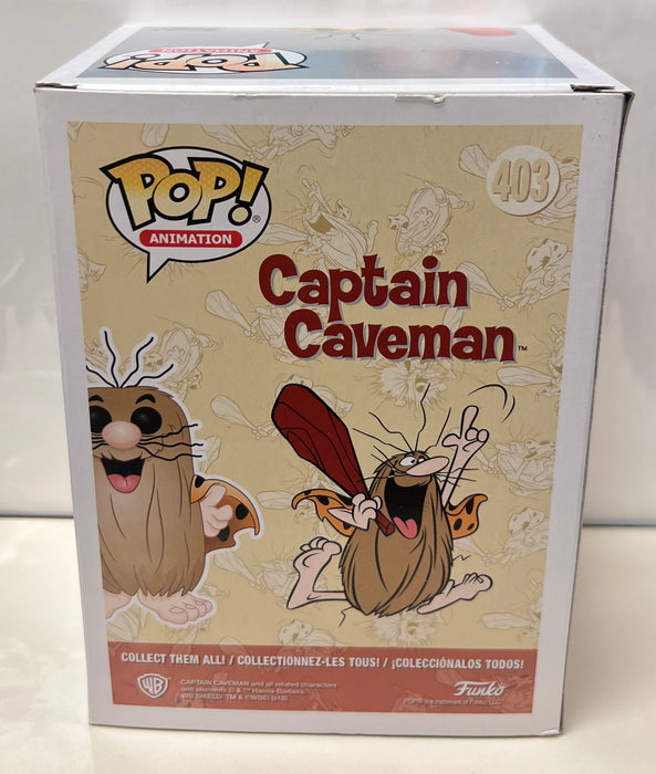 Captain Caveman: Captain Caveman #403 (2018 San Diego Comic Con Exclusive) - With Box - Funko Pop