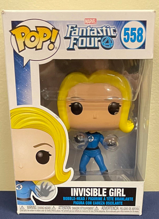 Marvel Fantastic Four: Invisible Girl #558 - In Box - Funko Pop