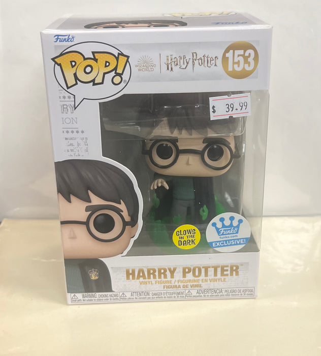 Harry Potter: Harry Potter #153 (Glows In The Dark) (Funko Exclusive) - With Box - Funko Pop