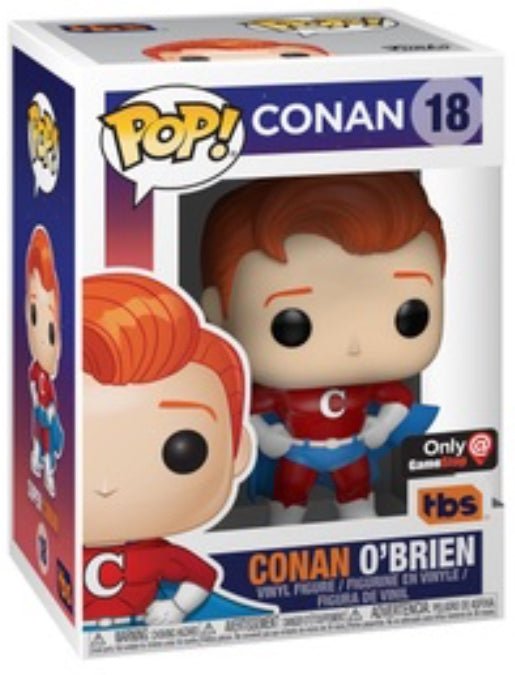 Conan: Conan O’Brien #18 (GameStop Exclusive) - With Box - Funko Pop