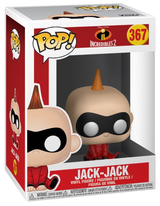 Incredibles 2: Jack-Jack #367 - With Box - Funko Pop