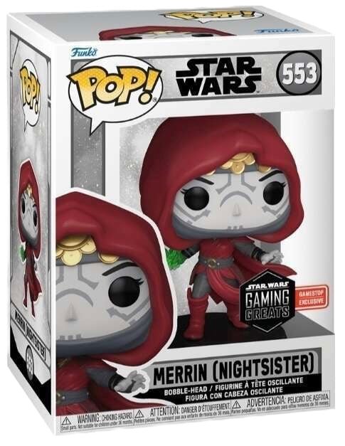 Star Wars: Merrin (Nightsister) #553 (Star Wars Gaming Greats) (Gamestop Exclusive) - In Box - Funko Pop