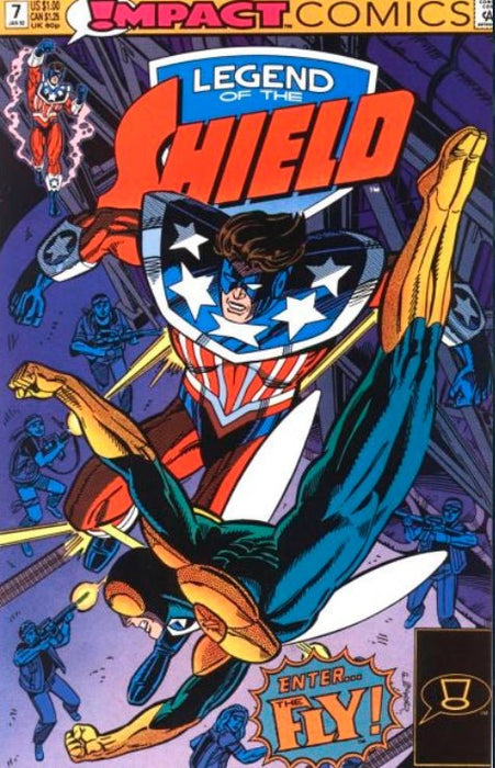 Legend of the Shield #7 Direct Edition (1992)