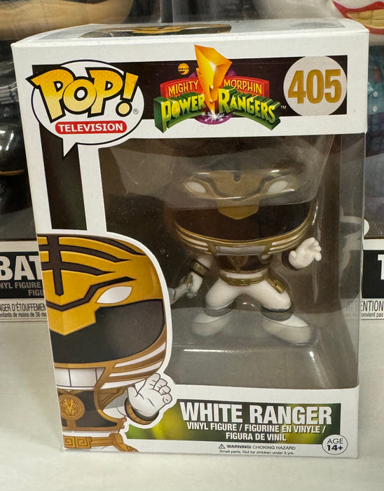 Mighty Morphin Power Rangers: White Ranger #405 - With Box - Funko Pop