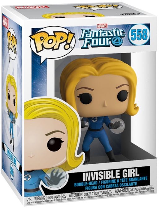 Marvel Fantastic Four: Invisible Girl #558 - In Box - Funko Pop