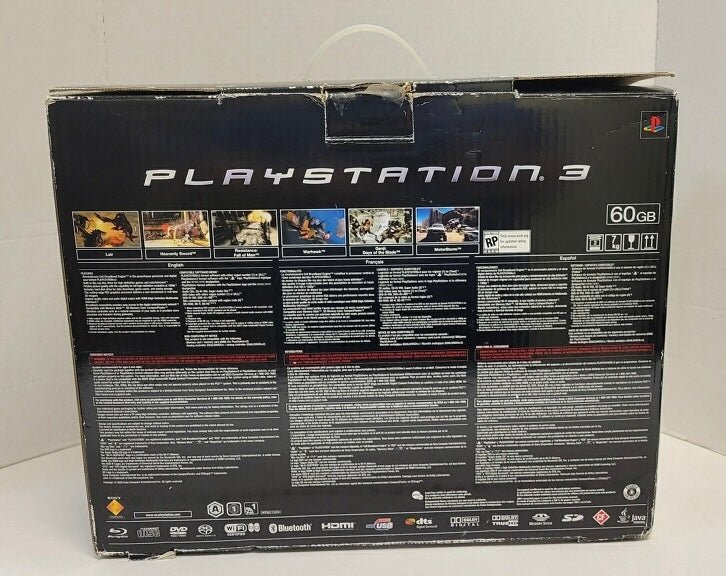 PlayStation 3 Backwards Compatible 60GB (Model Number CECHA01) Complete In Box - Preowned - Console