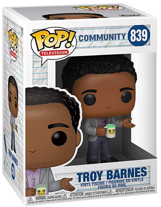 Community: Troy Barnes #839 - With Box - Funko Pop