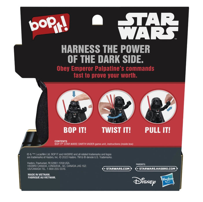 Star Wars Darth Vader Bop It! - New - Toys And Collectibles