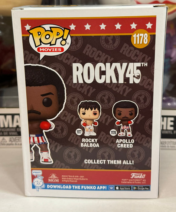 Rocky 45TH: Apollo Creed #1178 - With Box - Funko Pop