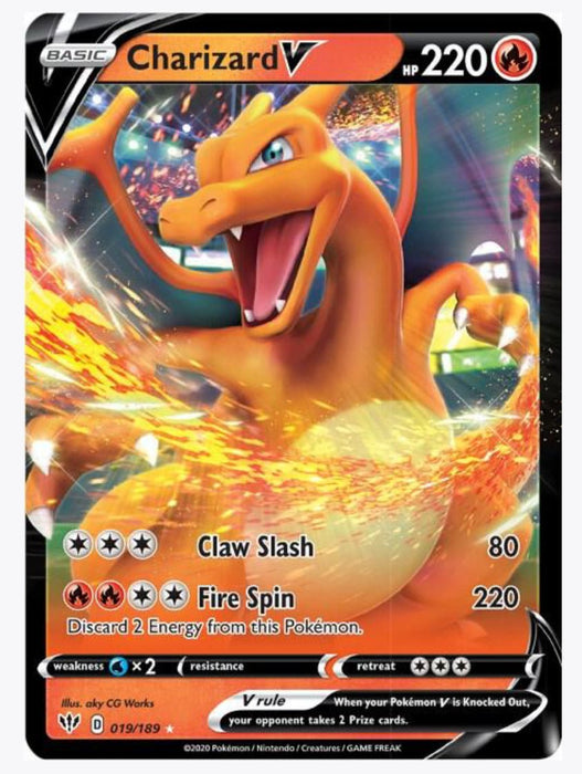 Charizard V - SWSH03: Darkness Ablaze (SWSH03)