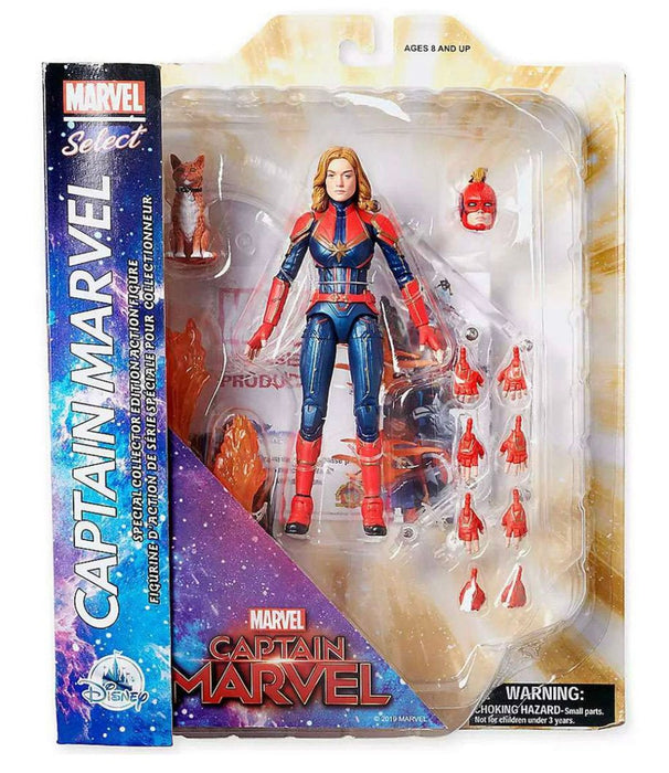 Marvel Select Captain Marvel Action Figure (Collector Edition) - New - Toys And Collectibles