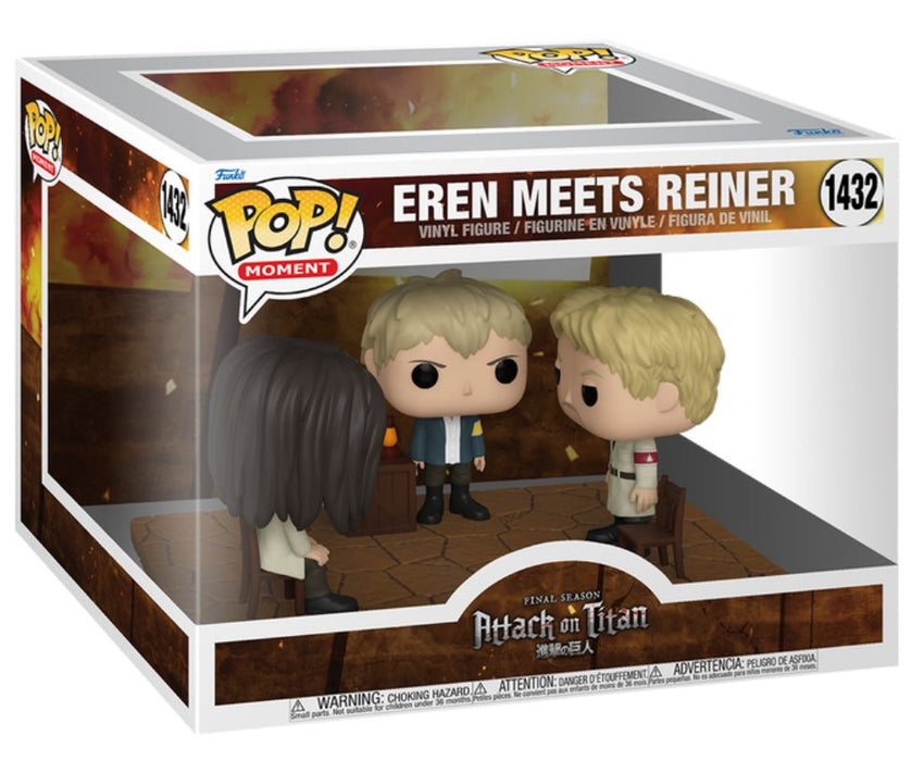 Attack On Titan: Eren Meets Reiner #1432 - With Box - Funko Pop