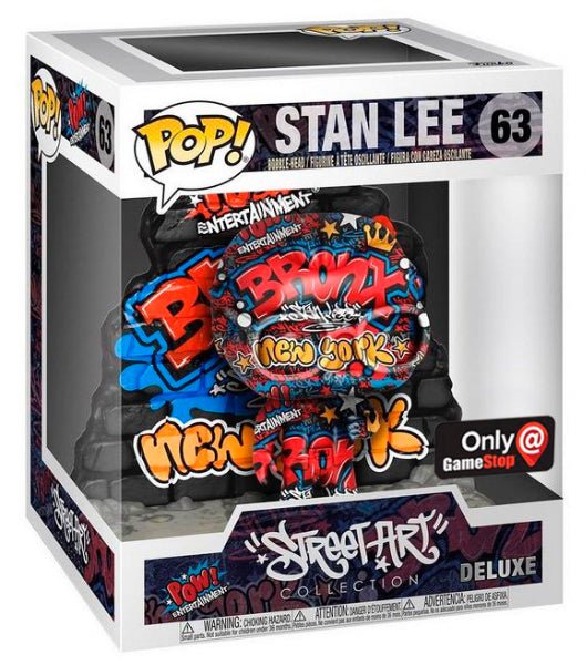 Street Art: Stan Lee #63 (GameStop Exclusive) - In Box - Funko Pop