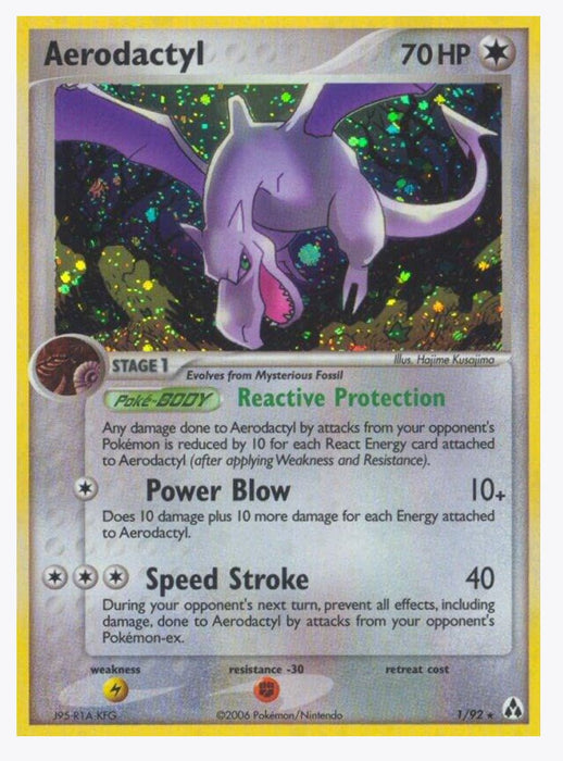 Aerodactyl 1/92 - Legend Maker (LM) - Lightly Played