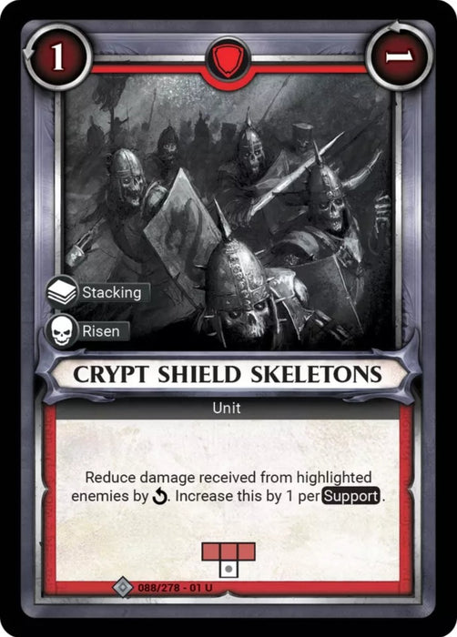 Crypt Shield Skeletons - 088/278 - Warhammer Age of Sigmar