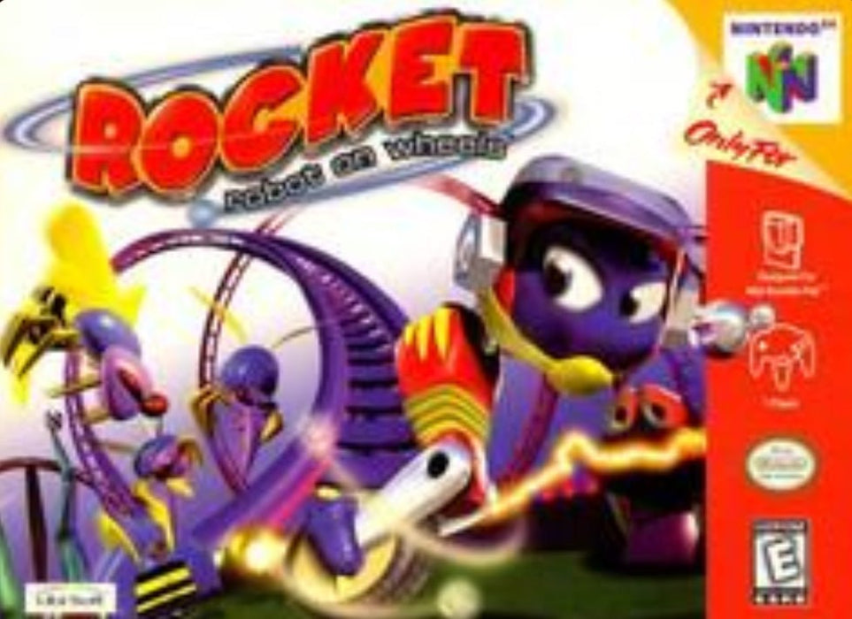 Rocket Robot On Wheels - Cart Only - Nintendo 64