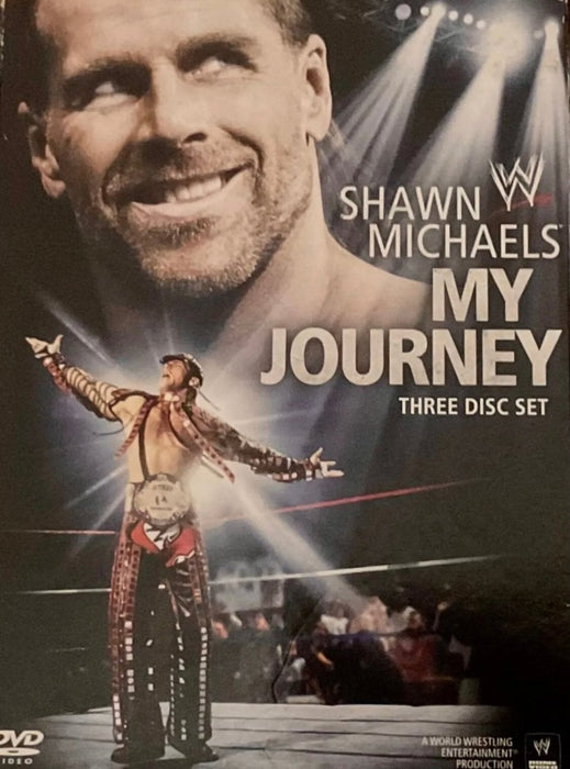 WWE Shawn Michaels My Journey (2010 3-Disc Set) - Used