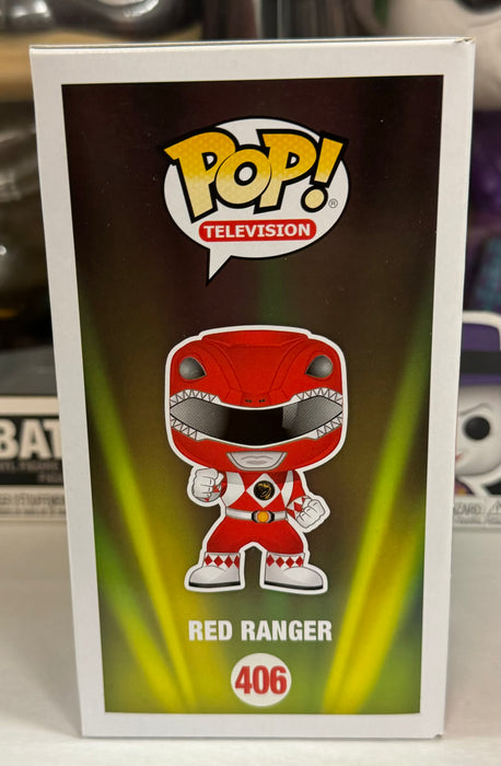 Mighty Morphin Power Rangers: Red Ranger #406 - With Box - Funko Pop