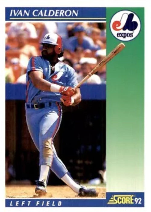 1992 Score Ivan Calderon #83