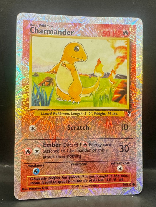 Charmander 70/110 (Reverse Holo) - Legendary Collection (LC) - Moderately Played