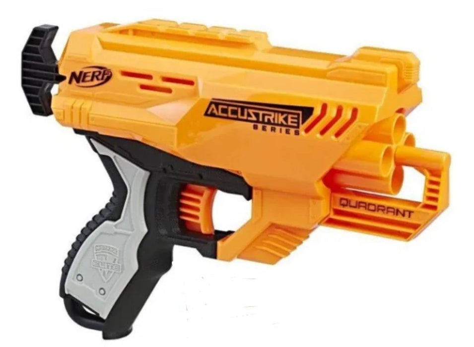 Nerf Elite Quadrant Accustrike Series - Pre-Owned - Toys