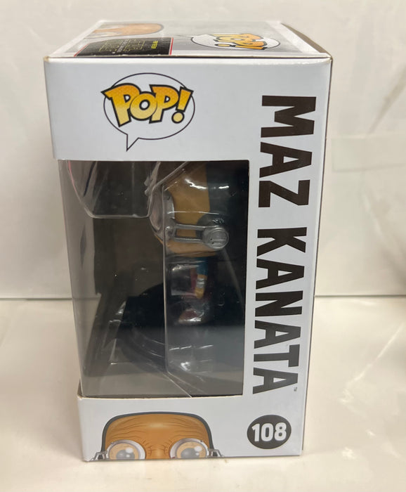 Star Wars: Maz Kanata #108 - With Box - Funko Pop