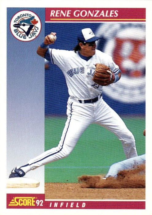 1992 Score Rene Gonzales #582