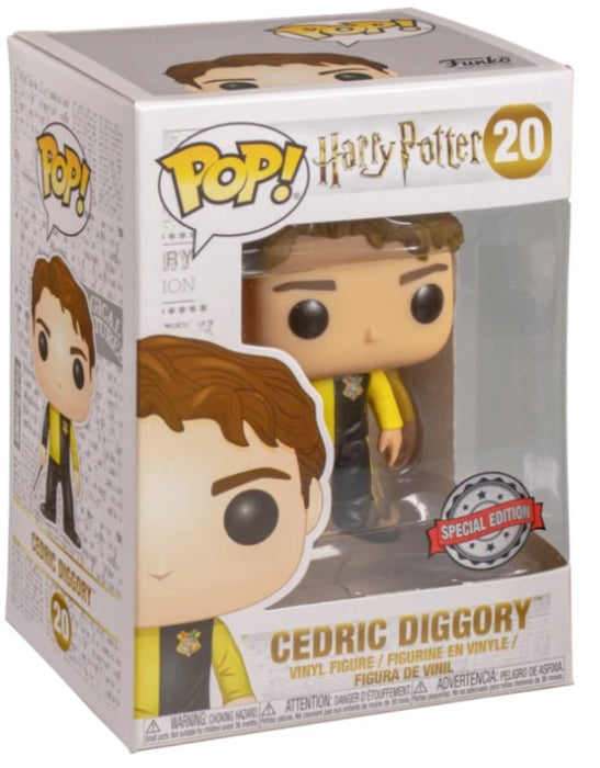 Harry Potter: Cedric Diggory #20 (Special Edition) - With Box - Funko Pop