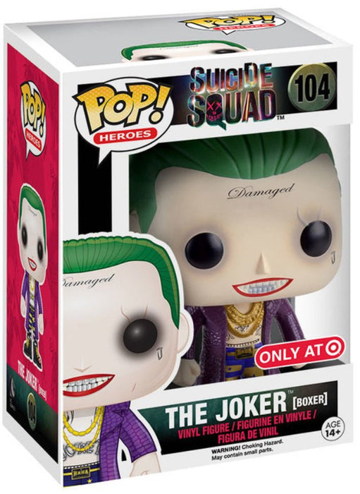 Suicide Squad: The Joker #104 (Target Exclusive) - In Box - Funko Pop