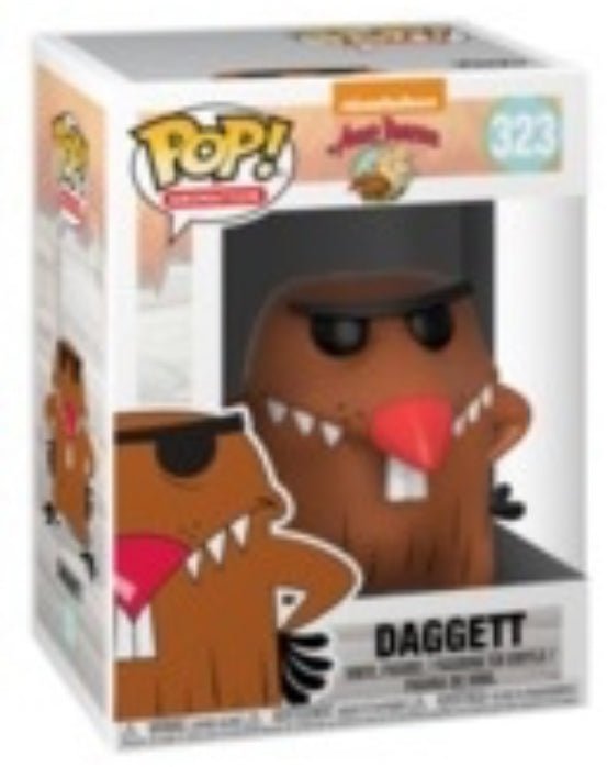 The Angry Beavers: Daggett #323 - With Box - Funko Pop