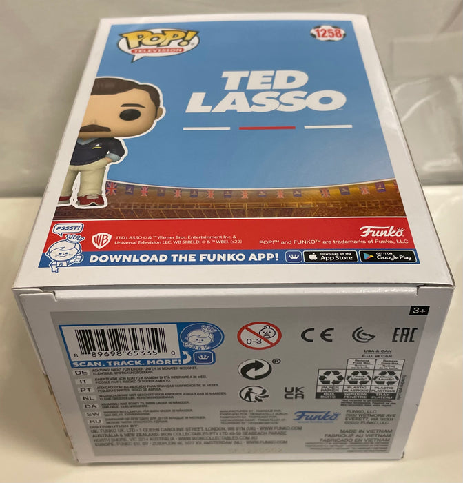 Ted Lasso: Ted Lasso #1258 (2022 Summer Convention Exclusive) - In Box - Funko Pop