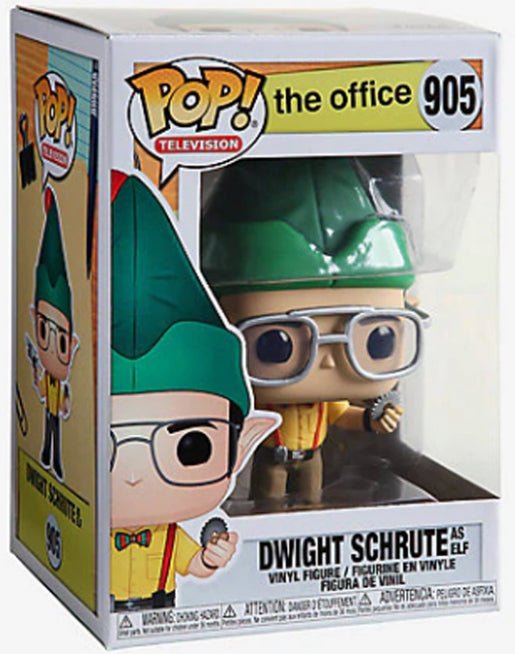 The Office: Dwight Schrute As Elf #905 - With Box - Funko Pop