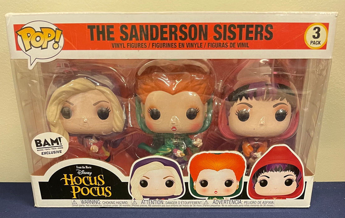 The Sanderson Sisters (BAM! Exclusive) - With Box - Funko Pop