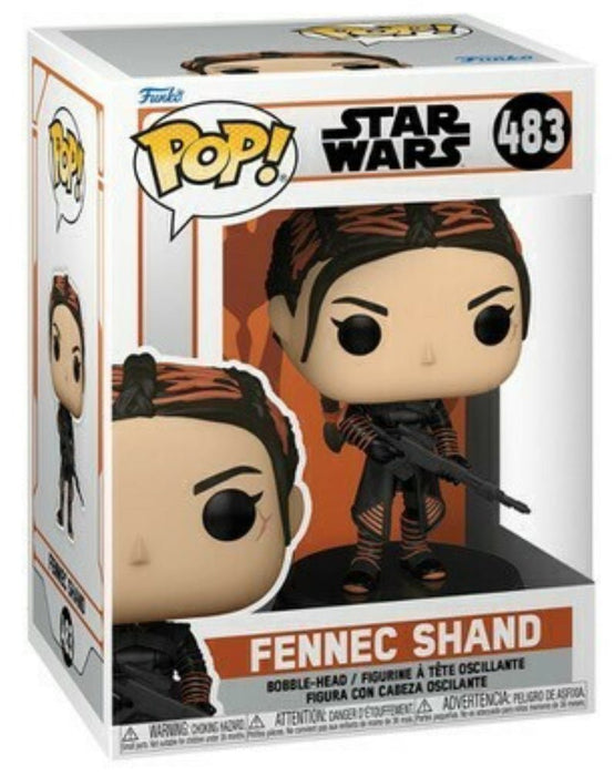 Star Wars: Fennec Shand #483 - In Box - Funko Pop