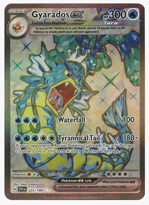 Gyarados ex - 225/198 - SV01: Scarlet & Violet Base Set (SV1)