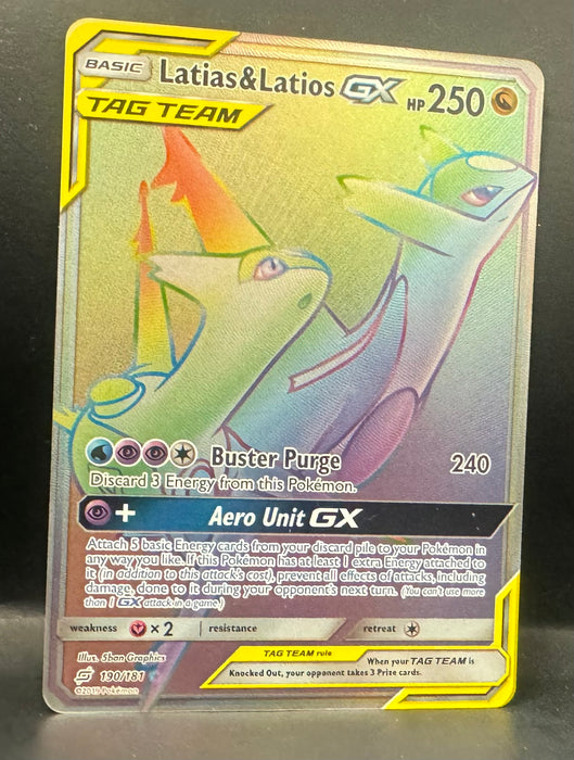 Latias & Latios GX (Secret) - SM - Team Up (SM9) - Near Mint