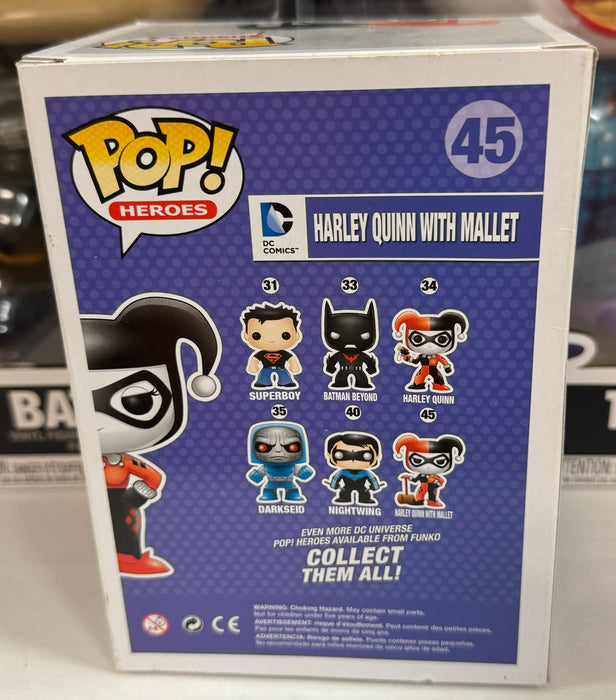 DC Comics: Harley Quinn With Mallet #45 - With Box - Funko Pop