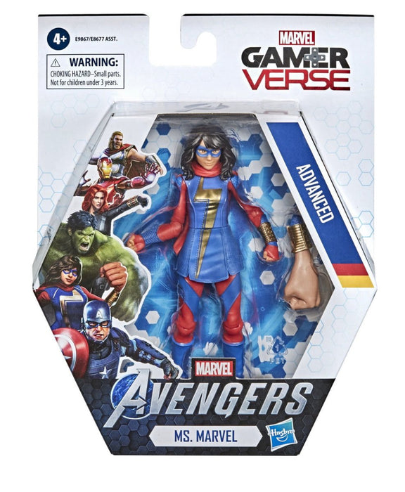 Marvel Gamerverse 6-inch Ms. Marvel Advanced Armor Skin - Toys And Collectibles