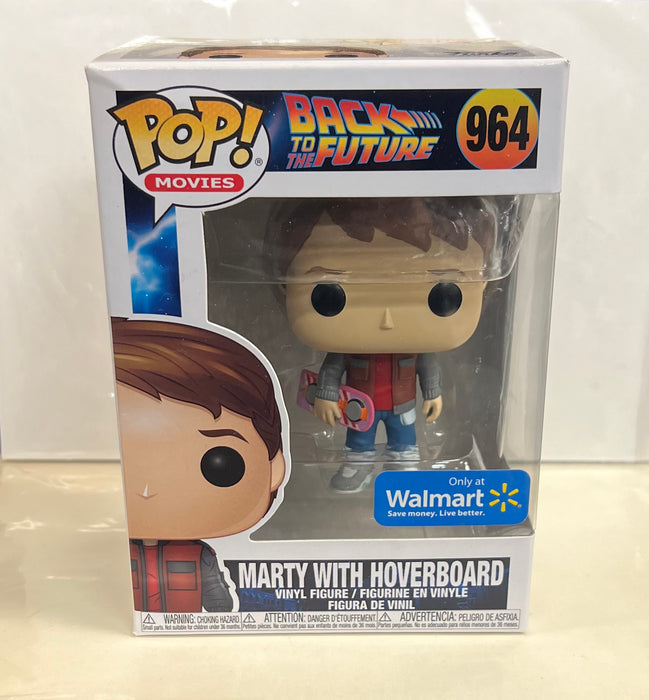 Back To The Future: Marty With Hoverboard #964 (Walmart Exclusive) - With Box - Funko Pop