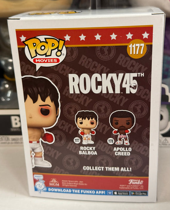 Rocky 45TH: Rocky Balboa #1177 - With Box - Funko Pop