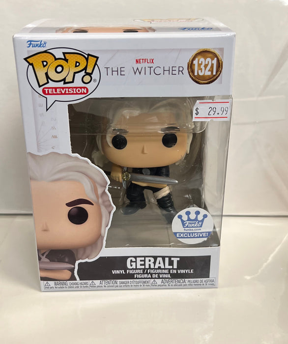 The Witcher: Geralt #1321 (Funko Exclusive) - With Box - Funko Pop