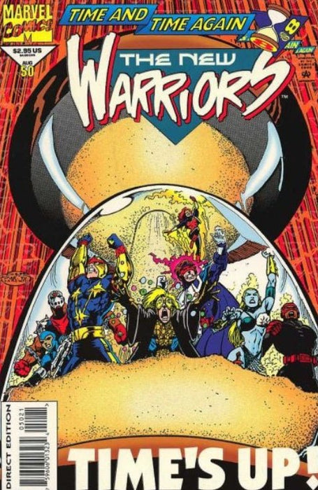 The New Warriors #50 Glow in the Dark Cover (1994)