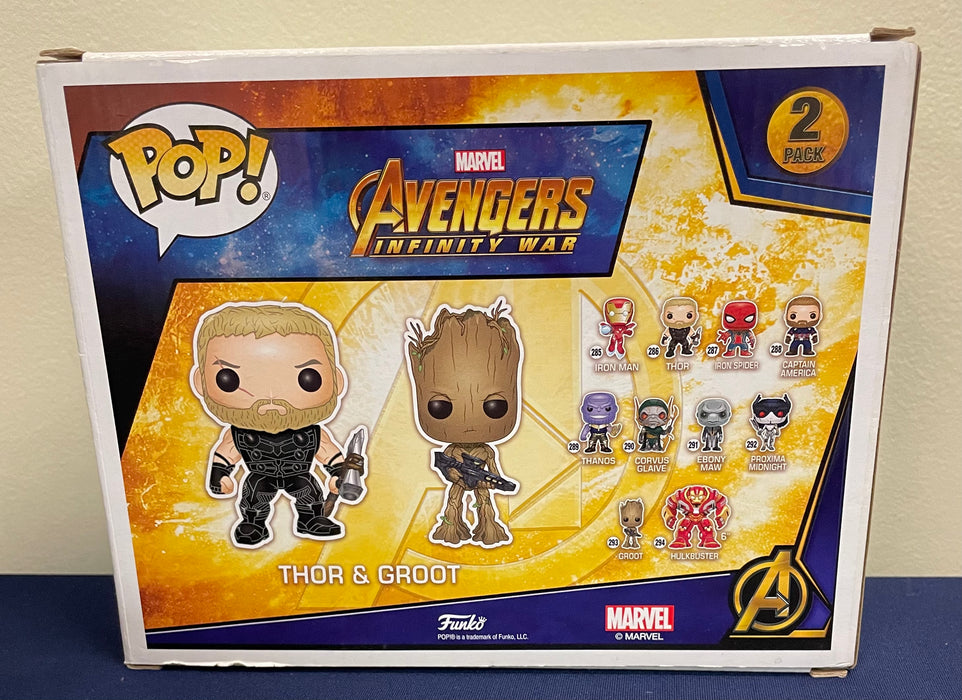 Marvel: Thor & Groot (BAM! Exclusive) - In Box - Funko Pop