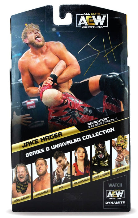 AEW Unrivaled Collection Jake Hager - New - Toys And Collectibles