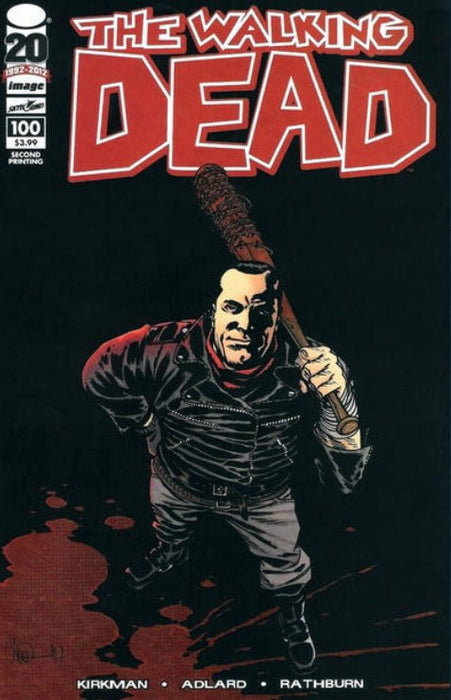 The Walking Dead #100 Second Printing Variant (2012) - 9.9 Near Mint